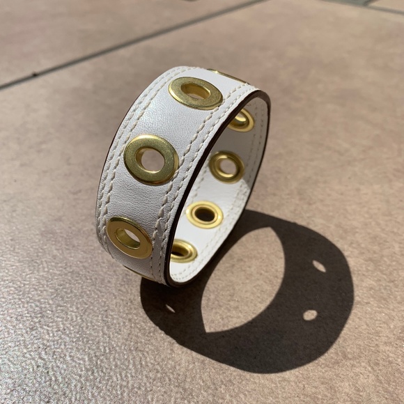 Coach Leather Grommet Bracelet - Picture 4 of 4